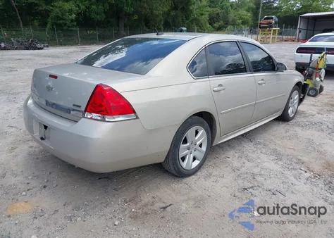 2011 Chevrolet Impala Ls from USA, damaged, VIN 2G1WA5EK9B1221692